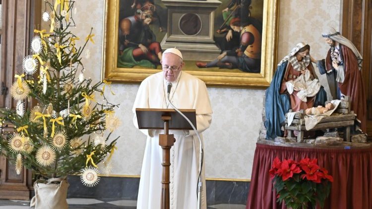 Angelus com o Papa na Biblioteca Apostólica